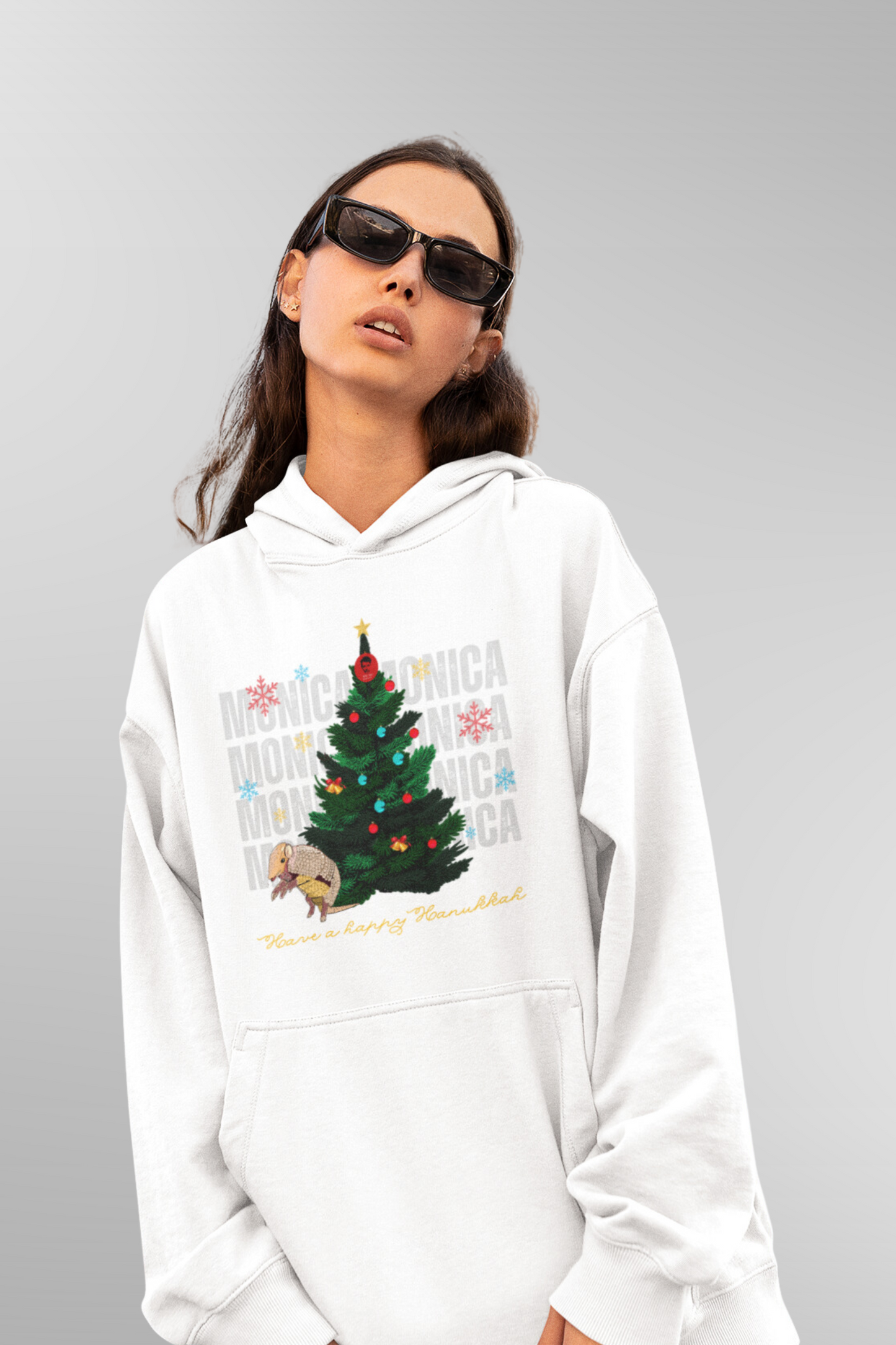 Monica Friends Christmas Hoodie