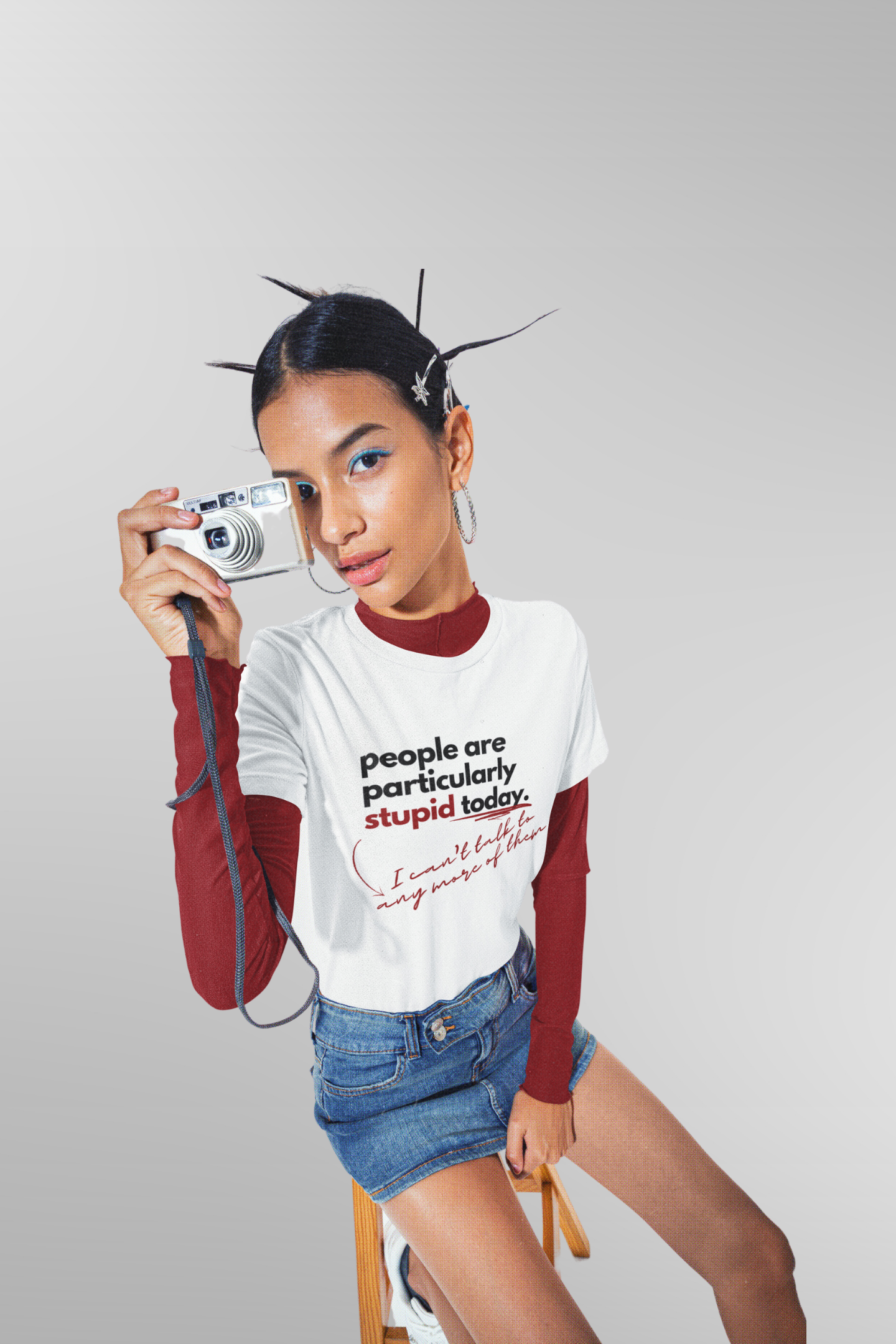People Are Particularly Stupid Today T-shirt