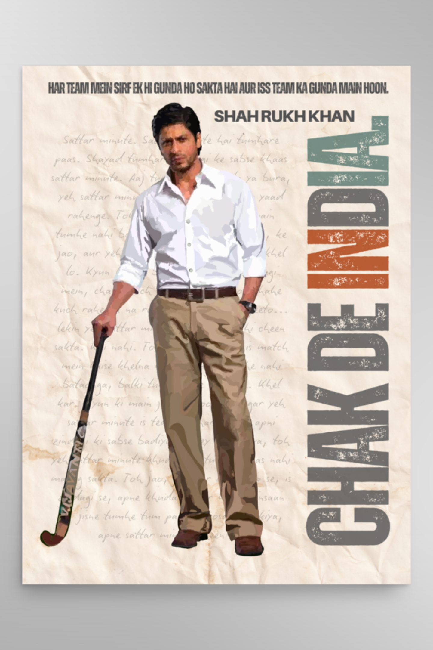 Chak De India Poster