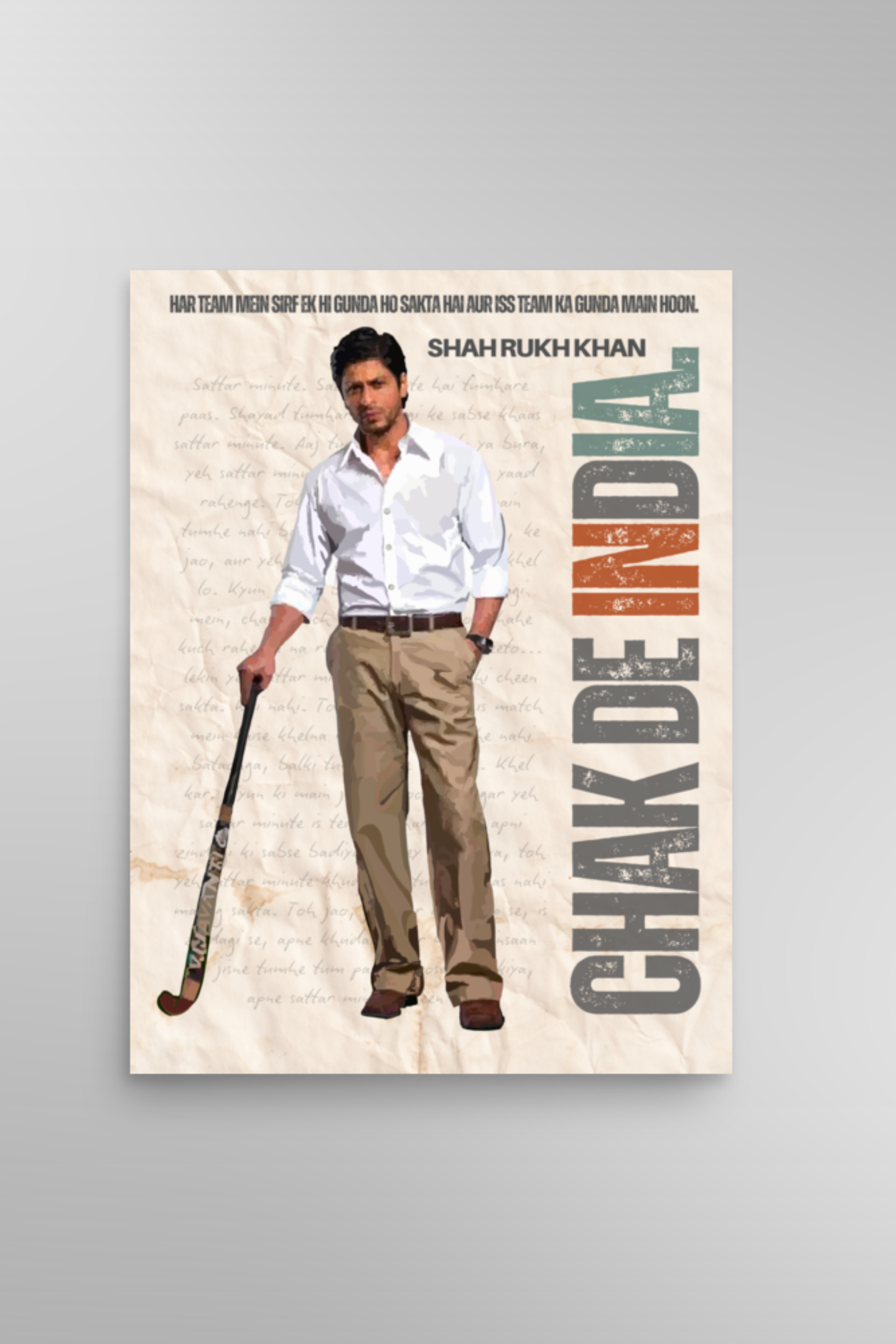 Chak De India Poster