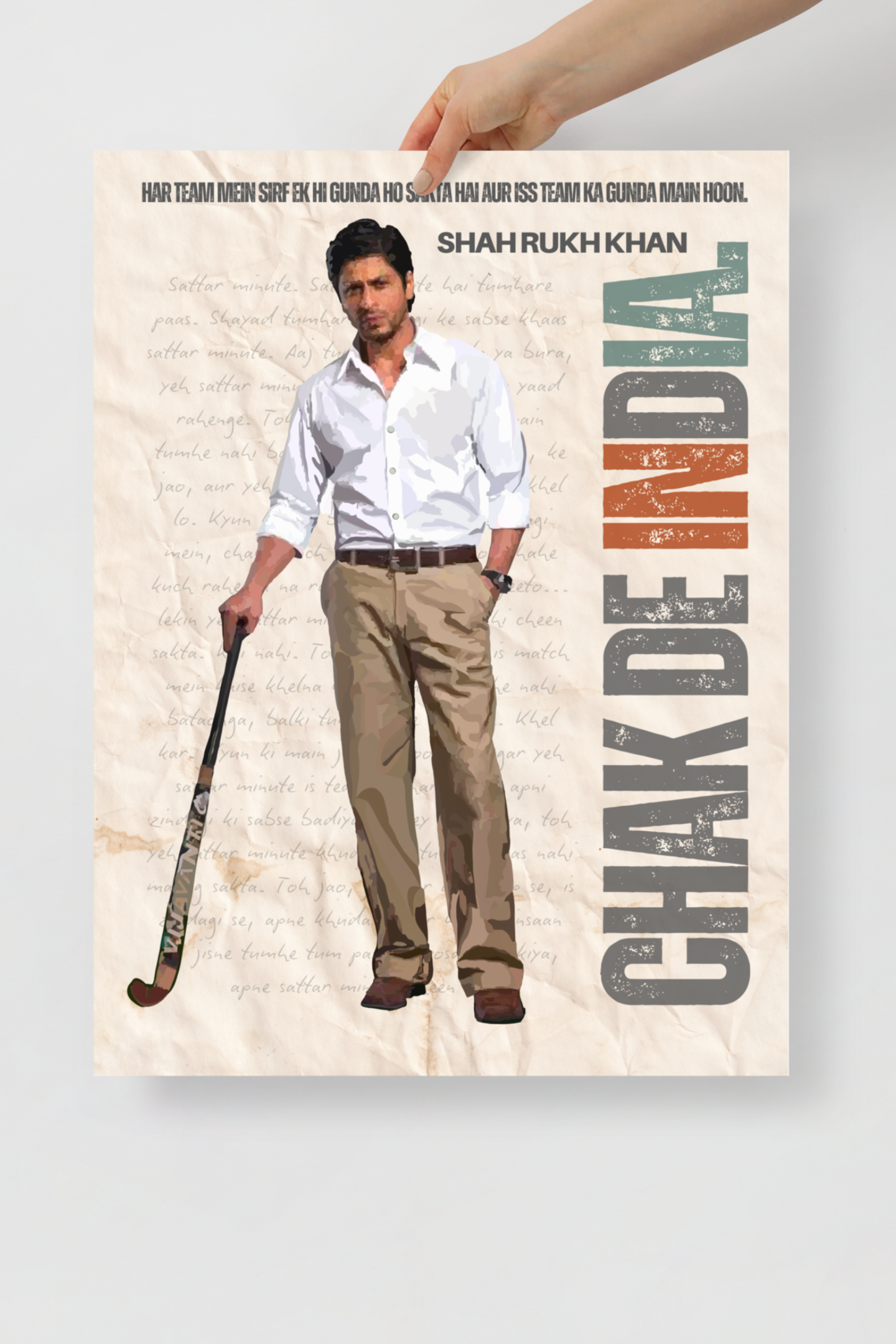 Chak De India Poster