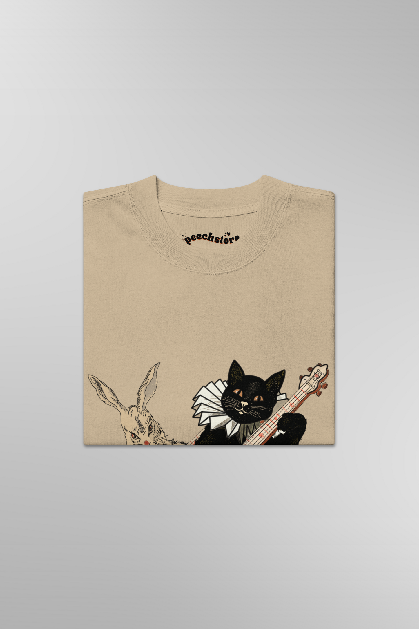 The Black Cat Oversized T-Shirt