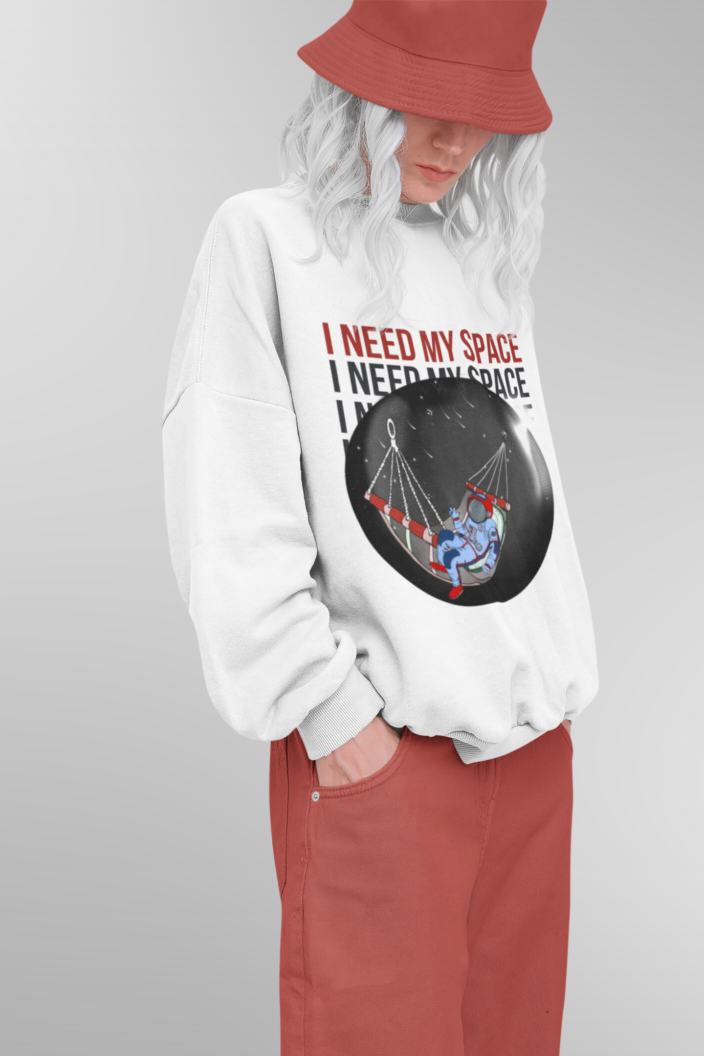 Space sweatshirt 2024