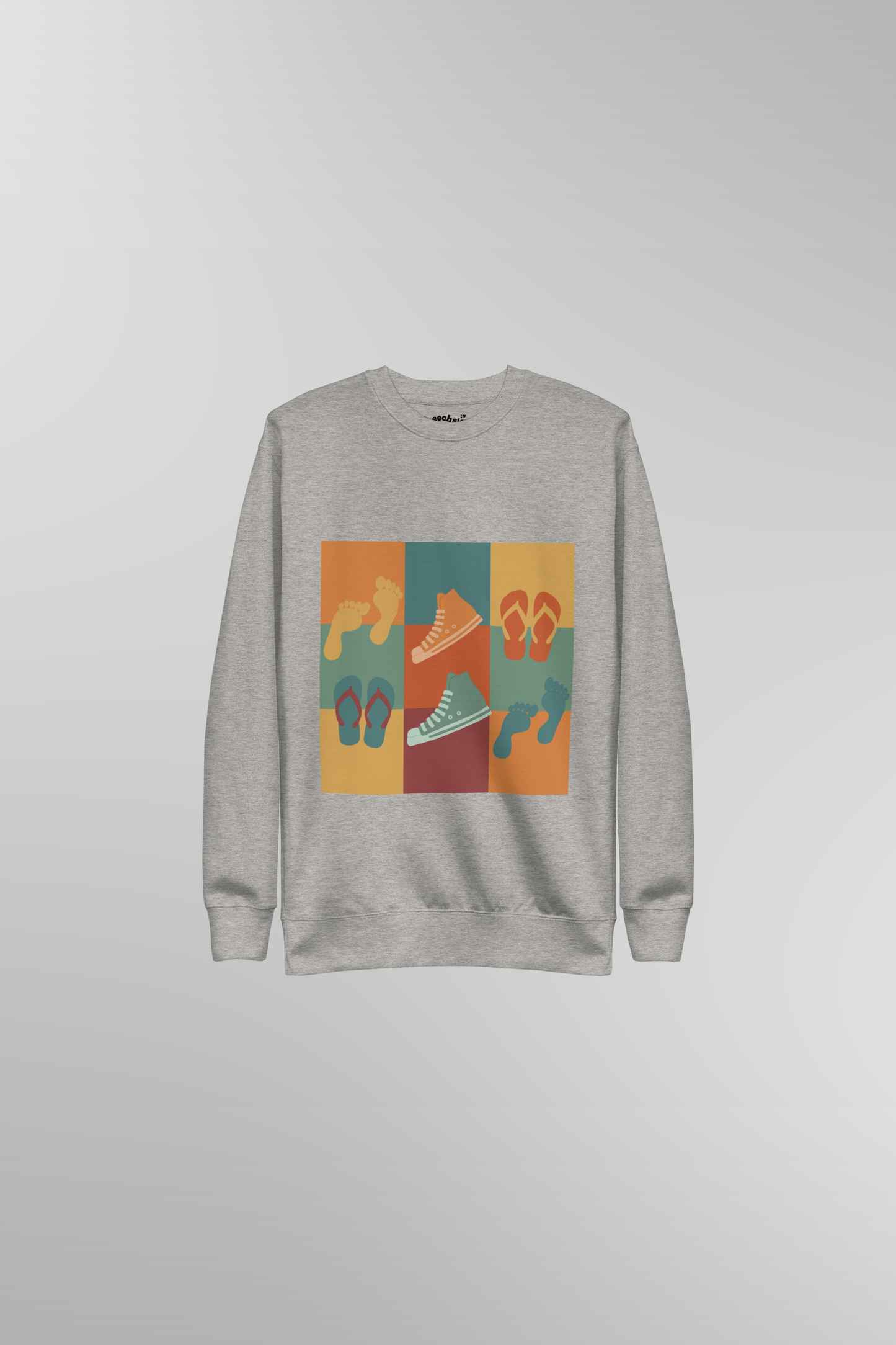 Retro Patch Sweatshirt