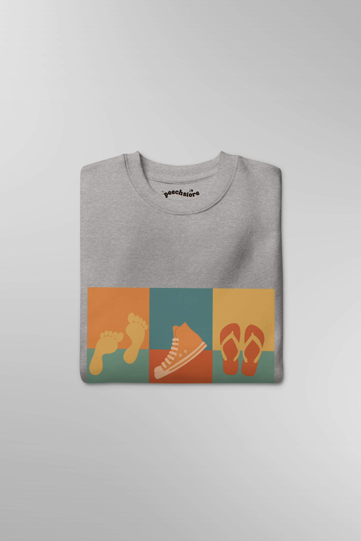 Retro Patch Sweatshirt