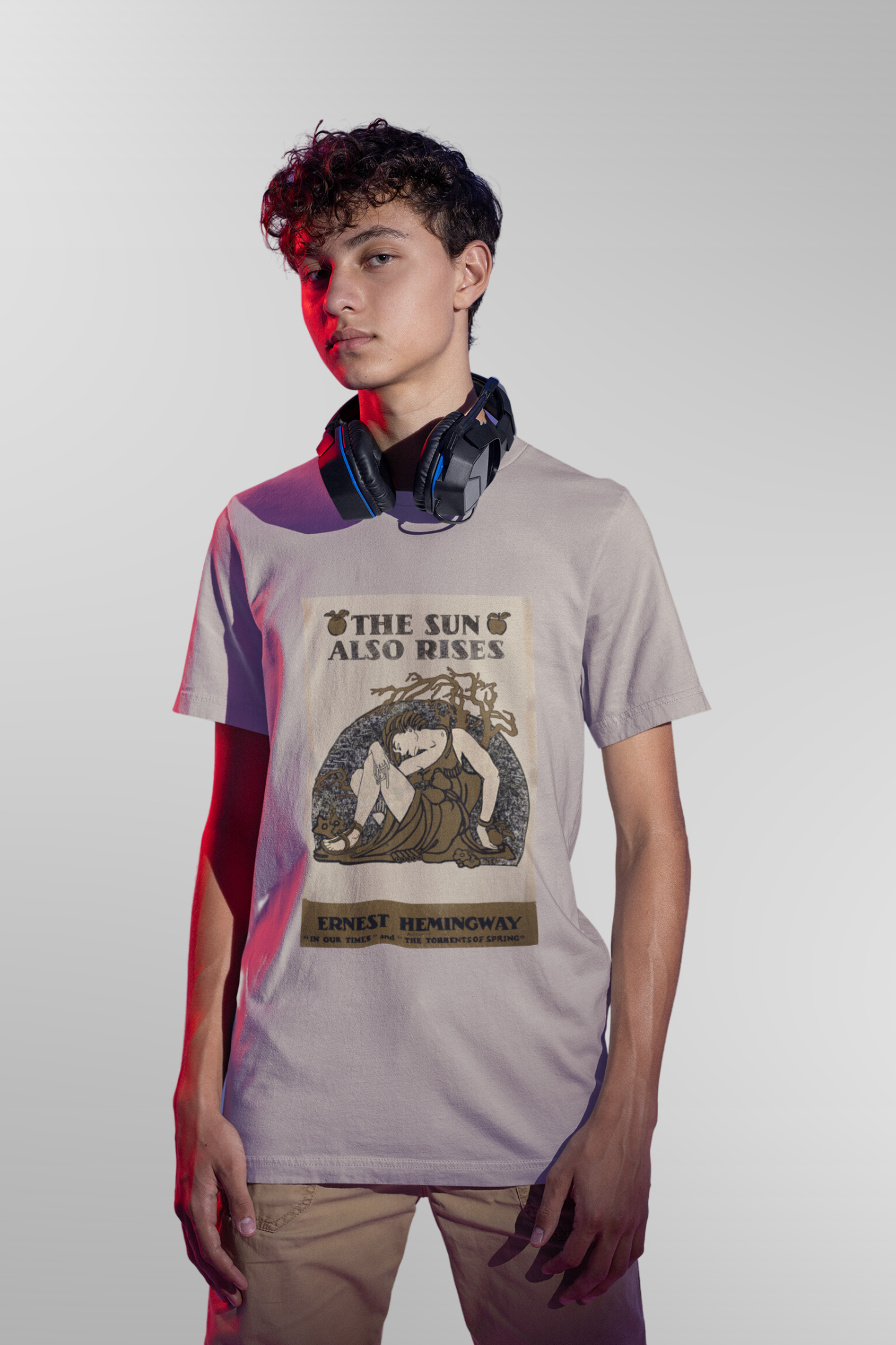 The Sun Also Rises Book Cover T-shirt