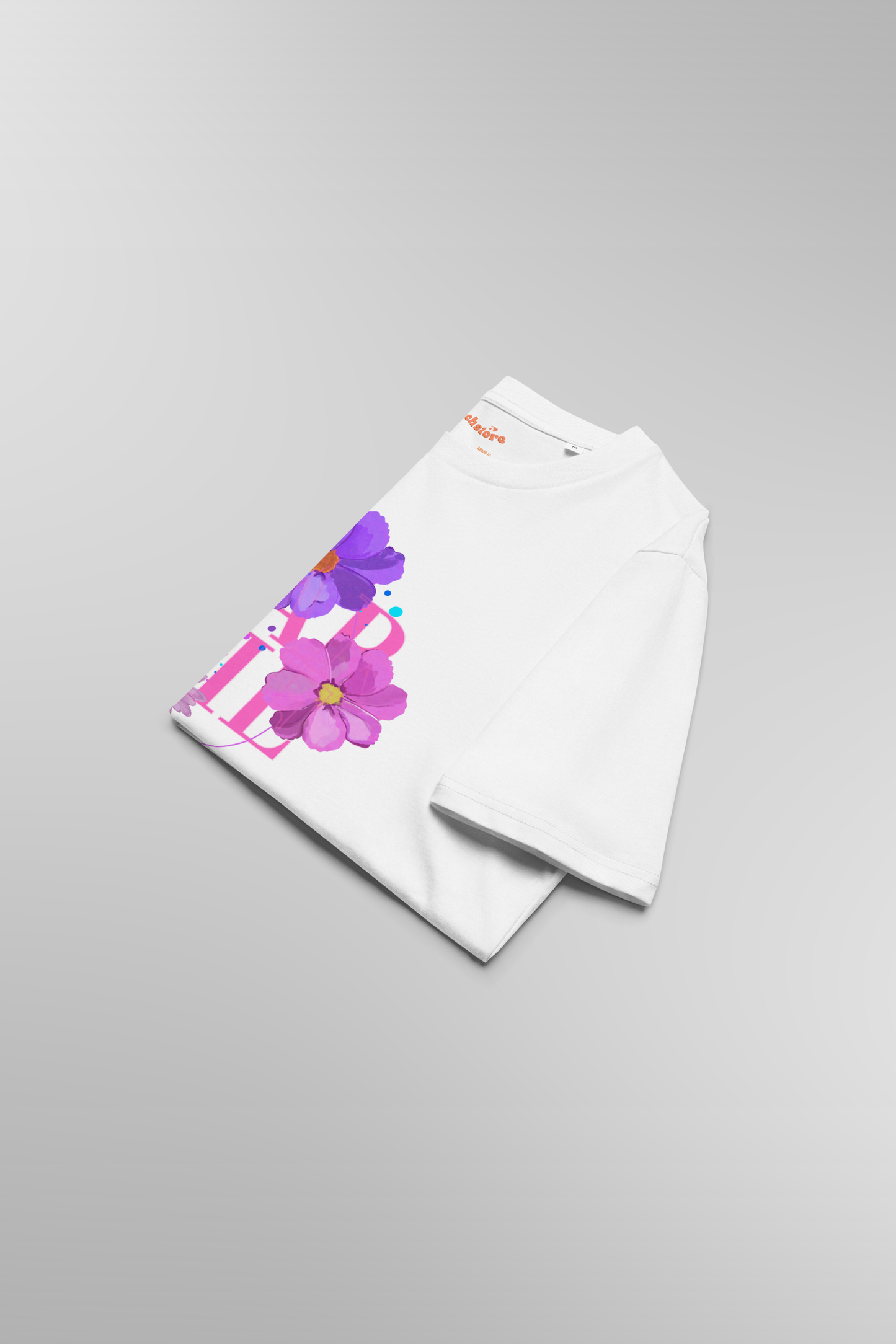 Floral Barbie T-shirt