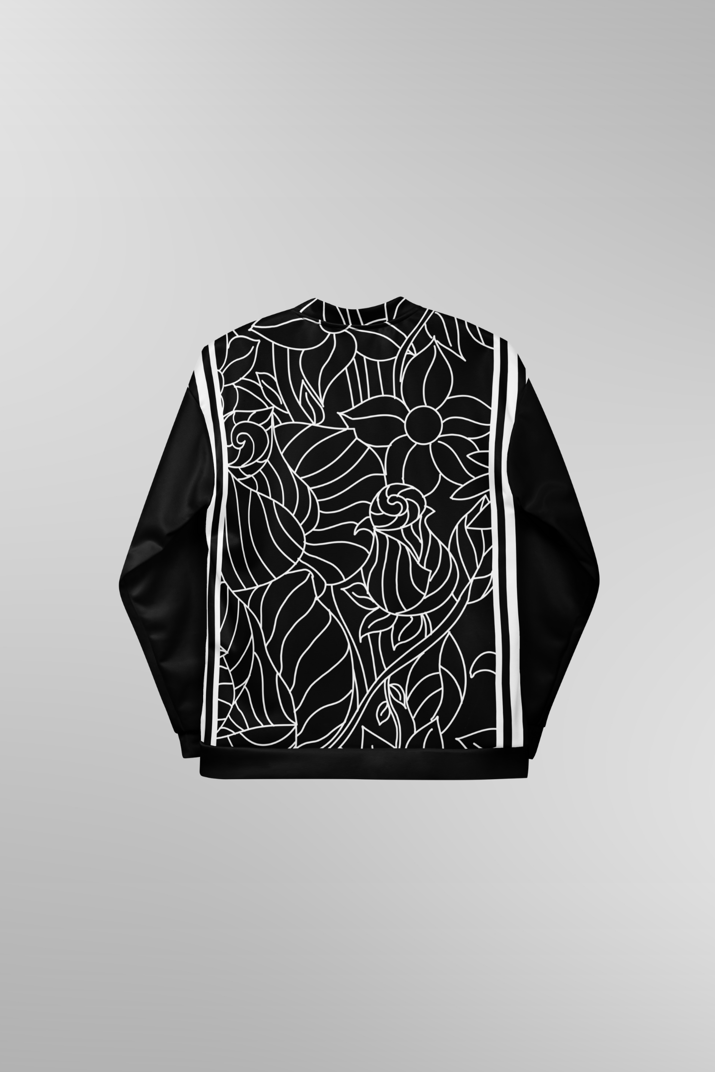 Floral Bomber Jacket