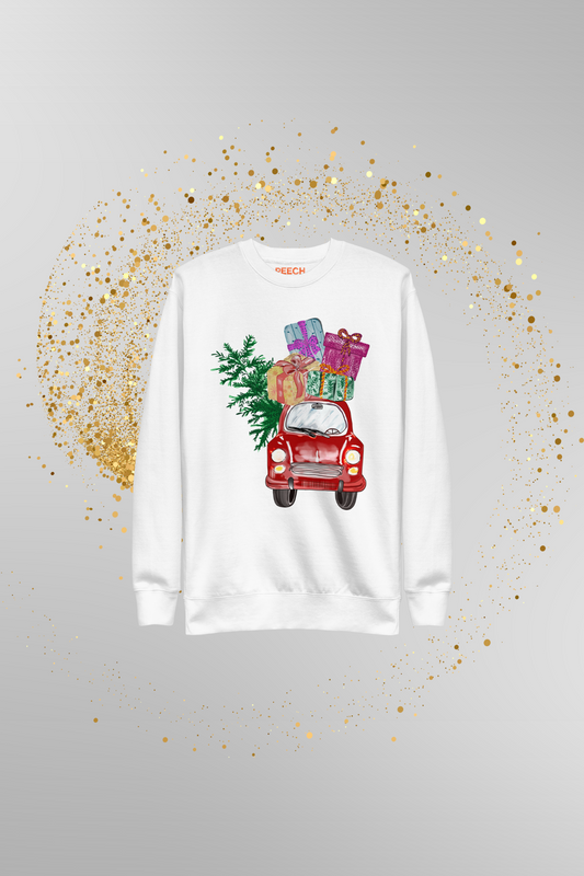 Christmas Car Sweatshirt