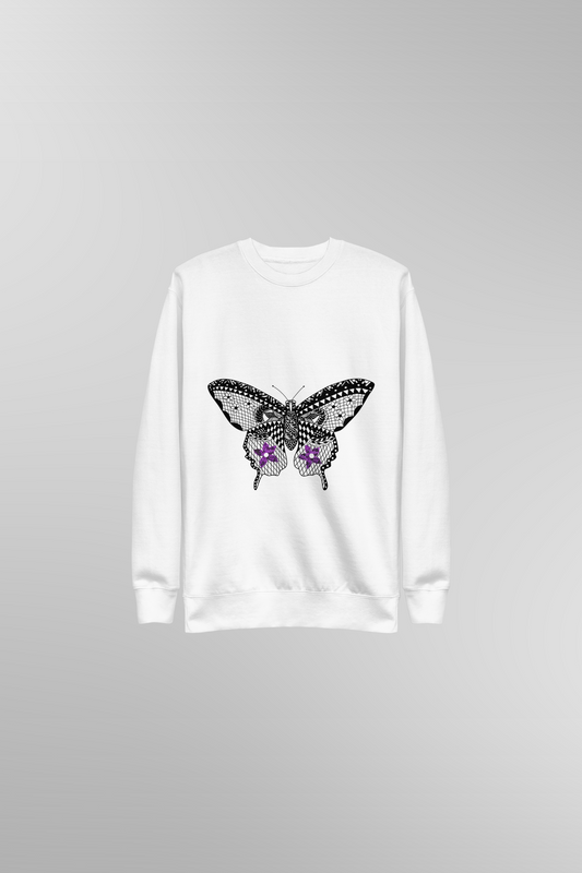 Zentangle Butterfly Sweatshirt