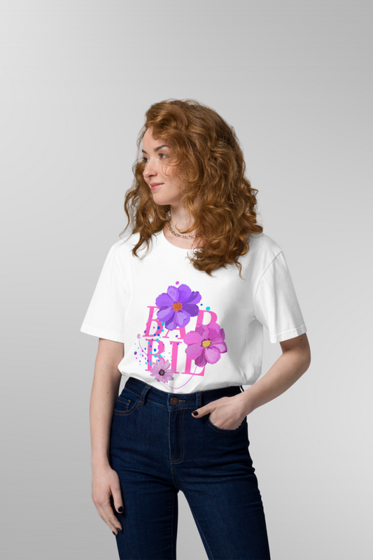 Floral Barbie T-shirt